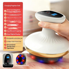 Electric Gua Sha Board Beauty Massager Ultrasonic Cavitation & Cupping Device