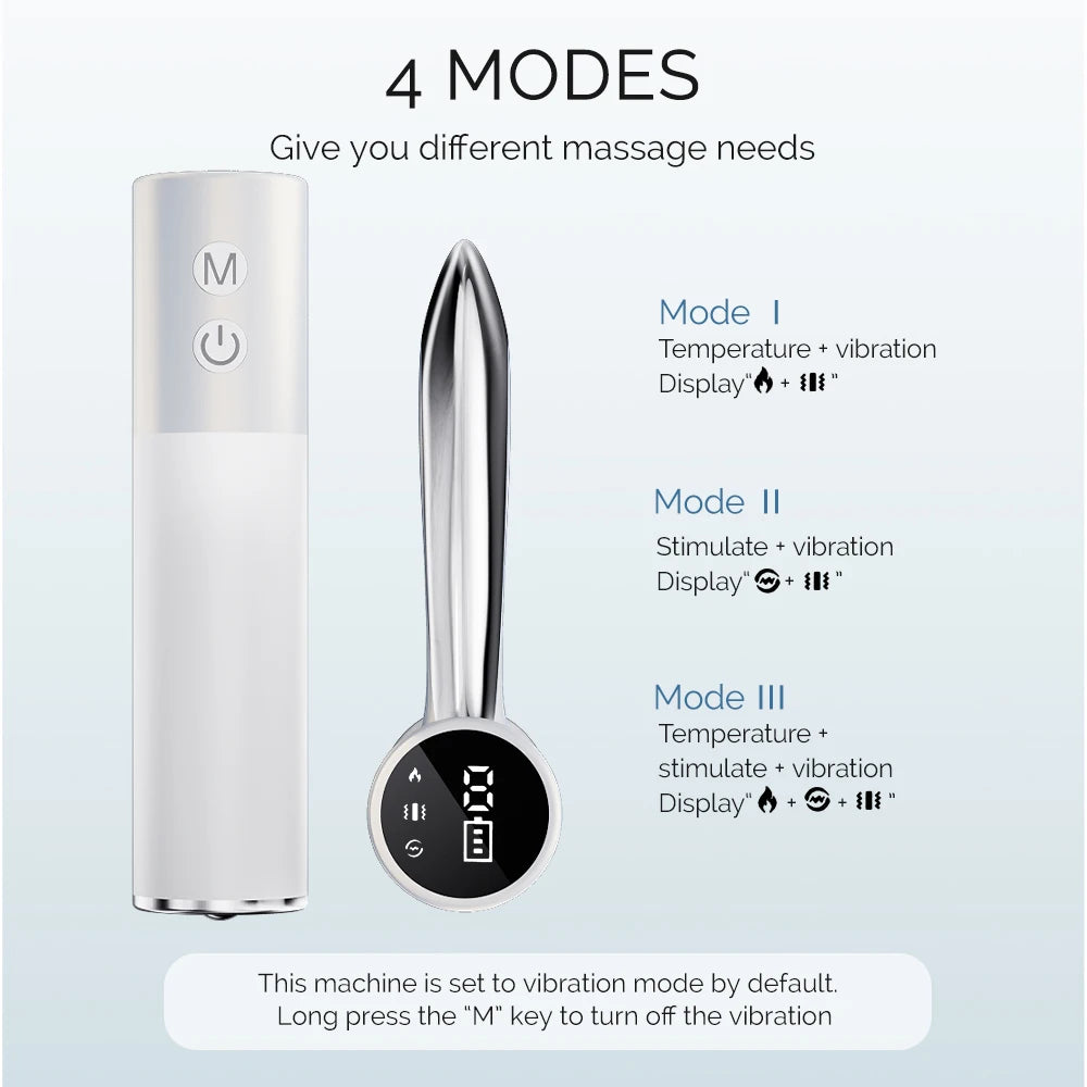 Electric Fascia Massager Body Massage Muscle Scraper Fascia Knife Fitness Vibration Muscle Relaxation Body Lifting Massage Blade